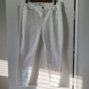 Talbots Flawless White High-Rise Pants